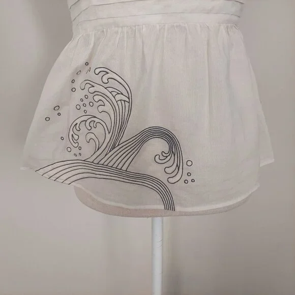 Floreat Anthropologie Koi Blouse 8 - Picture 4 of 11